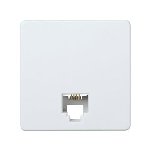 Presa telefonica bianca con 4 contatti RJ11 (Simon 27 27480-35) - Product Image 1