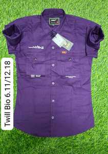 Pronto per la spedizione di nuovo autunno in tinta unita camicetta di cotone per i ragazzi e le ragazze bambini manica lunga top in stile formale per abbigliamento estivo Casual - Product Image 3