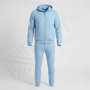 Conjunto Deportivo Premium para Hombre, Chaqueta con Capucha y Cremallera Completa, Corte Regular, Ropa de Gimnasio, Ropa Urbana, Logotipo Personalizado, Ropa Deportiva - Product Image 1