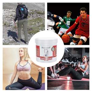 Gel de Masaje Calmante Kruterhof Horse Balsamo, Terapia Muscular Extra Fuerte, Remedio Natural para Dolores Musculares, Envase en Tarro - Product Image 1