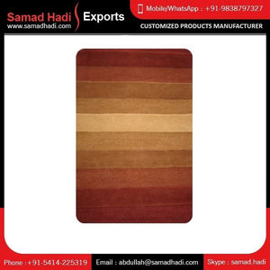 2024 nouveauté laine tapis tufté direct fabricant indien tapis de sol fabriqué à la main brodé tapis tufté à la main pour la grande vente - Product Image 5