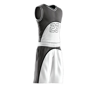 Ropa de baloncesto personalizada, uniforme de baloncesto transpirable en blanco al por mayor - Product Image 2