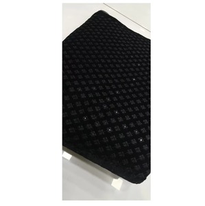 ชุดเดรสผ้ากำมะหยี่ปักระบายอากาศวัตถุดิบสิ่งทอสำหรับผู้ชาย - Product Image 1