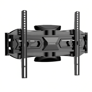 Support mural pour téléviseur STRONG400 noir avec système pantographe, VESA 400 x 400, gestion des câbles et accessoires, capacité de 30 kg - Product Image 3