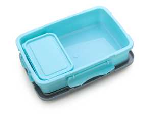 Mề đay trẻ em ăn trưa hộp nhựa heatable rò rỉ bằng chứng xách tay kín Stackable <span class=keywords><strong>container</strong></span> lưu trữ thực phẩm sản xuất tại Ấn Độ - Product Image 5