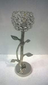 Bougeoir en cristal, décoration de la maison, autre support de bougie brillant, pour l'intérieur et l'extérieur - Product Image 5