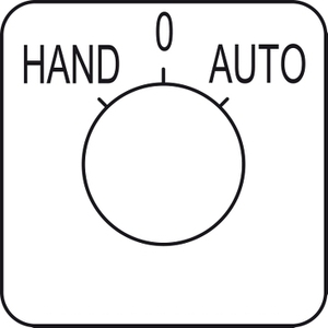Per SCHNEIDER ELECTRIC KZ18434 Interruttore a Camma Legend Harmony K, Utilizza Teste di Montaggio con Foro da 22mm 45X45mm, Colore Metallico Industriale - Product Image 1