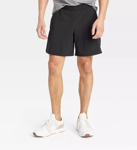 Shorts pour hommes en tissus personnalisés de qualité supérieure, taille élastique, tailles personnalisées, options multicolores, faible MOQ, respectueux de l'environnement - Product Image 1