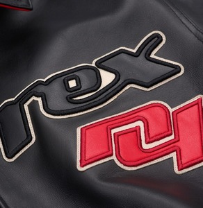 Chaqueta Avirex de Talla Grande, Auténtica, Informal, Deportiva, Modelo Pelly Pelly para Hombre, Piel de Oveja, Piel de Cordero Francesa, Chaqueta Universitaria de Cuero Genuino - Product Image 6