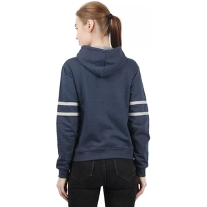 Jersey de proveedor de Bangladesh, sudaderas con capucha y sudadera de mujer de talla grande a la moda, sudaderas con capucha de Color sólido de diseño personalizado para mujer - Product Image 2