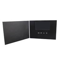 Fabricant chinois de cartes de brochure vidéo numériques avec écran LCD de 4,3 pouces, personnalisables, avec recharge USB, cadeaux d'entreprise