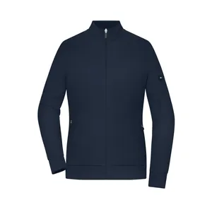 Giacca con Zip e Cappuccio per Donna in Tessuto Interlock, Felpe Promozionali Sostenibili - Product Image 3