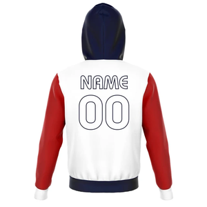 Heavyweight 100% algodón en blanco liso Sudadera con capucha Streetwear Oversized Custom Men Hoodie - Product Image 2