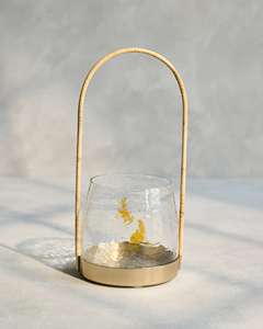 Décorations de chandeliers européens Dîner romantique aux chandelles Lumière dorée Bougeoirs de luxe en métal et verre - Product Image 4