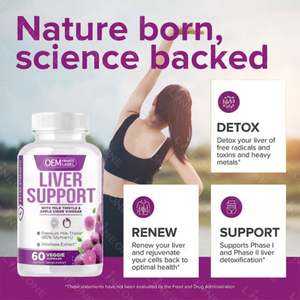 Formule Détox et Réparation du Foie 28-en-1 à Marque Blanche – Capsules Végétales pour le Soutien Hépatique - Product Image 2