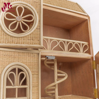 Meilleures ventes : Maison de poupée en rotin, style dessin animé, jouets pour enfants de 2 à 4 ans, unisexe, fabriquée au Vietnam par Viet Mai Lan