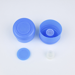 Couvercles universels pour seaux de 5 gallons, bouchons à vis en plastique <span class=keywords><strong>bleu</strong></span> de 55 mm pour barils d'eau potable - Product Image 3