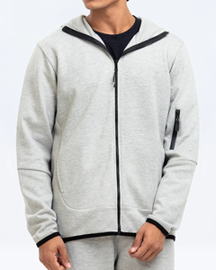 ชุดวอร์มผ้าคอตตอน100% ของผู้ชาย400 GSM ชุดวอร์มแบบสวมหัวขนาดใหญ่พิเศษปักโลโก้ได้ตามต้องการ - Product Image 5