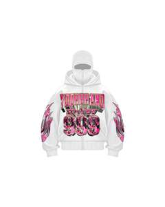 Conjunto Deportivo Unisex de Invierno con Capucha, Estampado, Informal, para Calle, 2 en 1, Transpirable, Ecológico, Ligero, de Poliéster/Algodón - Product Image 5