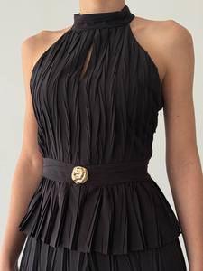 Ensemble chemisier et jupe pour femme – Tenue élégante en deux pièces pour femme, idéale pour les occasions décontractées et le bureau |   Vente en gros |   Fabriqué en Turquie - Product Image 4