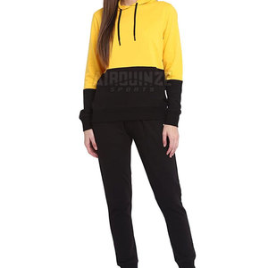 Chándal de invierno de calidad superior para mujer, conjunto de dos piezas, Diseña tu propio chándal de manga larga para mujer - Product Image 1