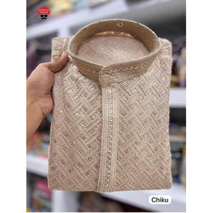 Ensemble Kurta Pyjama en Crêpe de Polyester de Haute Qualité à Prix Abordable, Dernier Design, Article à Vente Rapide, Commande en Gros - Product Image 5