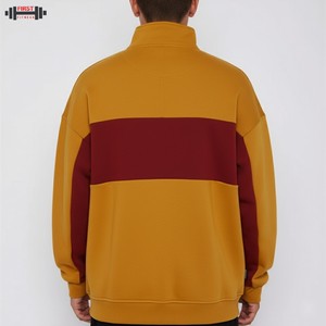 Sudadera de Diseño Nuevo con Cuello en V, Logotipo Frontal, Estilo Urbano, para Mujer, Personalizable, Holgada, con Hombros Caídos, de Poliéster/Algodón, de Marca - Product Image 2