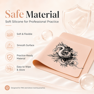 Peau d'entraînement en silicone pour maquillage permanent, double face, pour débutants, accessoires de <span class=keywords><strong>tatouage</strong></span> - Product Image 5