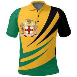 เสื้อโปโลชายแขนสั้นพิมพ์ลาย3D สไตล์สตรีทเสื้อคอปกขนาดใหญ่สำหรับออกกำลังกายกลางแจ้งฤดูร้อน - Product Image 1