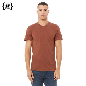 Camiseta Unisex Lisa de Algodón al por Mayor Bella Canvas, Camiseta Unisex de Manga Corta con Cuello Redondo - Product Image 4