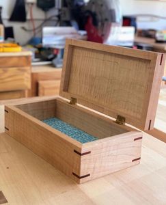 Cadeaux islamiques Mosquée du croissant Sadaquah Box Ramadan Tirelire en bois Eid Mubarak avec comptoir - Product Image 3