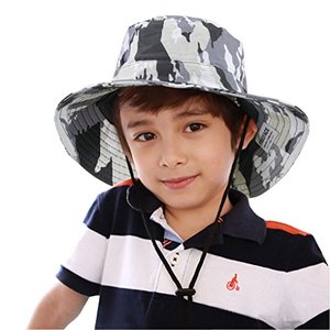 100% GOTS Certifié Coton Biologique Enfants Garçons Camouflage Chapeaux - Product Image 3