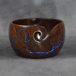 Cuenco de hilo de resina moderno, cuenco de ganchillo de diseño único de resina grande para soporte de hilo, ganchillo de punto para Decoración - Product Image 6