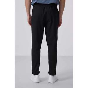 Pantalones Chinos TOMMYLIFE para Hombre, Corte Estándar, Tejido Ligero y Elástico, Color Negro, Pantalones Casuales para Uso Diario, Modelo 82175 - Product Image 6