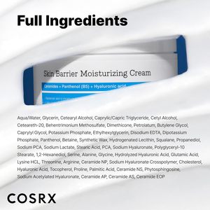 Crème hydratante pour le corps COSRX Skin Barrier |   Hydratation 100 heures 15,2 fl oz / 450 ml - Product Image 3