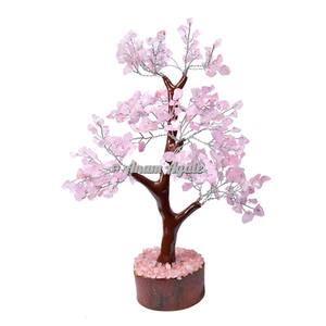 Hechos a mano Red Jasper 300 Chips Golden Wire Tree Online - Product Image 3