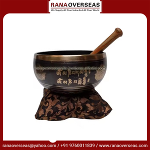 New Collection Metal Singing Bowl With Stick and <b>Cushion</b> for Chakra Healing , <b>Meditation</b> , Mindfulness, Grounding - Product Image 6