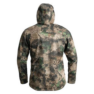 Nouveauté Veste de chasse de camouflage Softshell isolée personnalisée respirante et imperméable pour la chasse décontractée en vente! - Product Image 3
