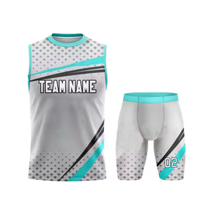 Uniformes sublimados 7v7 y 7on7 personalizados de alta calidad para equipos, conjuntos de compresión de nueva tendencia de talla grande - Product Image 6