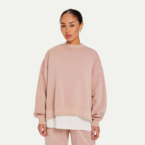 Sudaderas Casuales de Alta Calidad con Media Cremallera para Mujer, Sudaderas Transpirables al por Mayor para Mujer - Product Image 3
