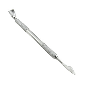 Professional Double-End Stainless Steel <b>Nail</b> <b>Cuticle</b> <b>Pusher</b> Tool Manicure Pedicure Fingers Cleaning Use <b>Cuticle</b> Remover - Product Image 3