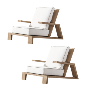 Canapé de jardin extérieur et intérieur Canapé un siège en bois de teck Matériaux de haute qualité Canapé simple Prix de gros d'usine direct - Product Image 6