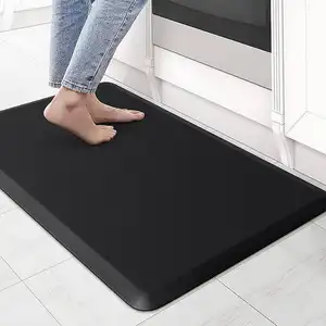 Kitchen Mat Rugs Cushioned Anti-Fatigue Non Slip Waterproof Ergonomic Comfort Mat for Kitchen, Floor Home, Office, Sink, Laundry