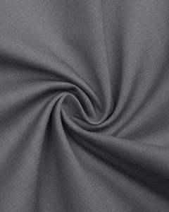 Slim Fit Casual Plain Navy <b>Men's</b> Outdoor Business Dress <b>Shirt</b> Zipper Closure <b>Flannel</b> Polyester/Cotton Anti-Wrinkle Spring Wear - Product Image 3