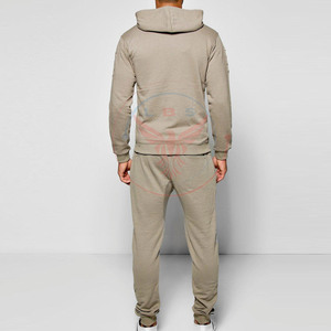 Conjuntos Deportivos Casuales con Capucha para Hombre, Talla Grande, Transpirables, Ligeros, de Poliéster/Algodón - Product Image 2