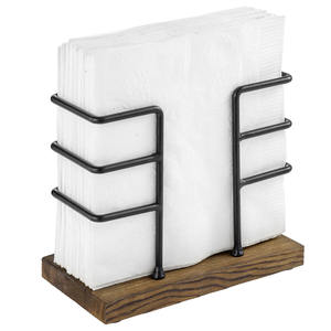 Nouveau porte-serviettes en métal pour la décoration de table avec des couleurs et des tailles personnalisées pour les hôtels et les cafés - Product Image 1