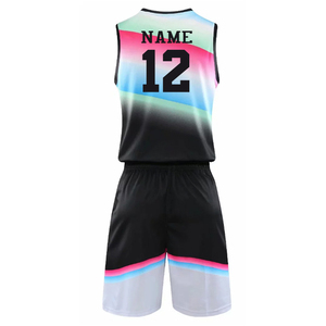 Pelota de baloncesto personalizada, uniforme de baloncesto de diseño único, uniforme de baloncesto de secado rápido, ropa deportiva, uniforme de baloncesto - Product Image 6