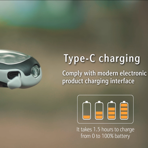 ไม้เท้าเดินป่าอัจฉริยะอเนกประสงค์ พร้อมที่จับให้ความร้อน ปรับความยาวได้ ผลิตจากอลูมิเนียมอัลลอยด์ ปลายกันลื่น สำหรับผู้สูงอายุ - Product Image 6