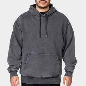 Sudaderas con capucha lavadas para hombre, ropa de calle con hombros caídos, sudaderas con bolsillo funcional de gran tamaño vintage de algodón pesado, sudaderas con capucha para hombre - Product Image 4