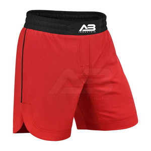 กางเกงขาสั้น MMA ของผู้ชายมาใหม่ชุดศิลปะการต่อสู้ชกมวยออกแบบได้ตามต้องการ - Product Image 3